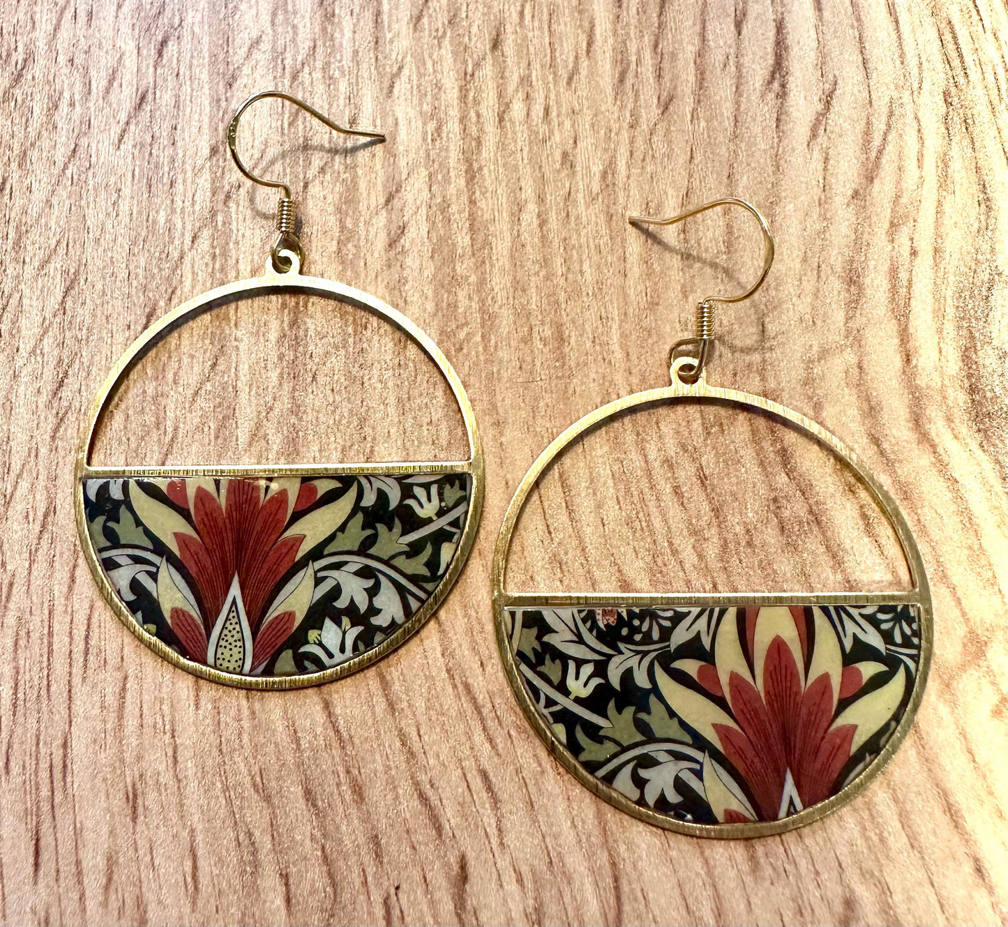 Resin earrings
