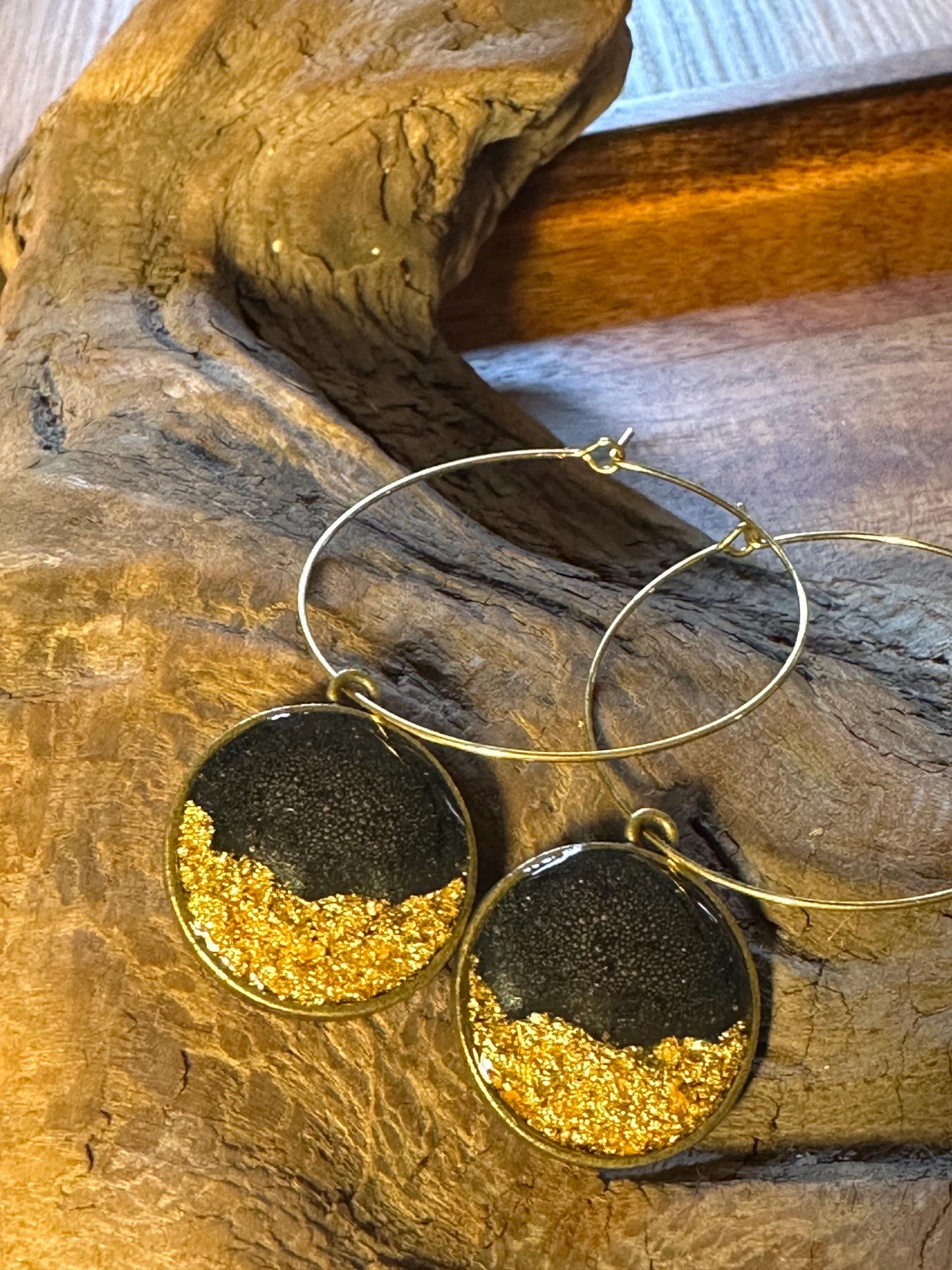 Resin earrings