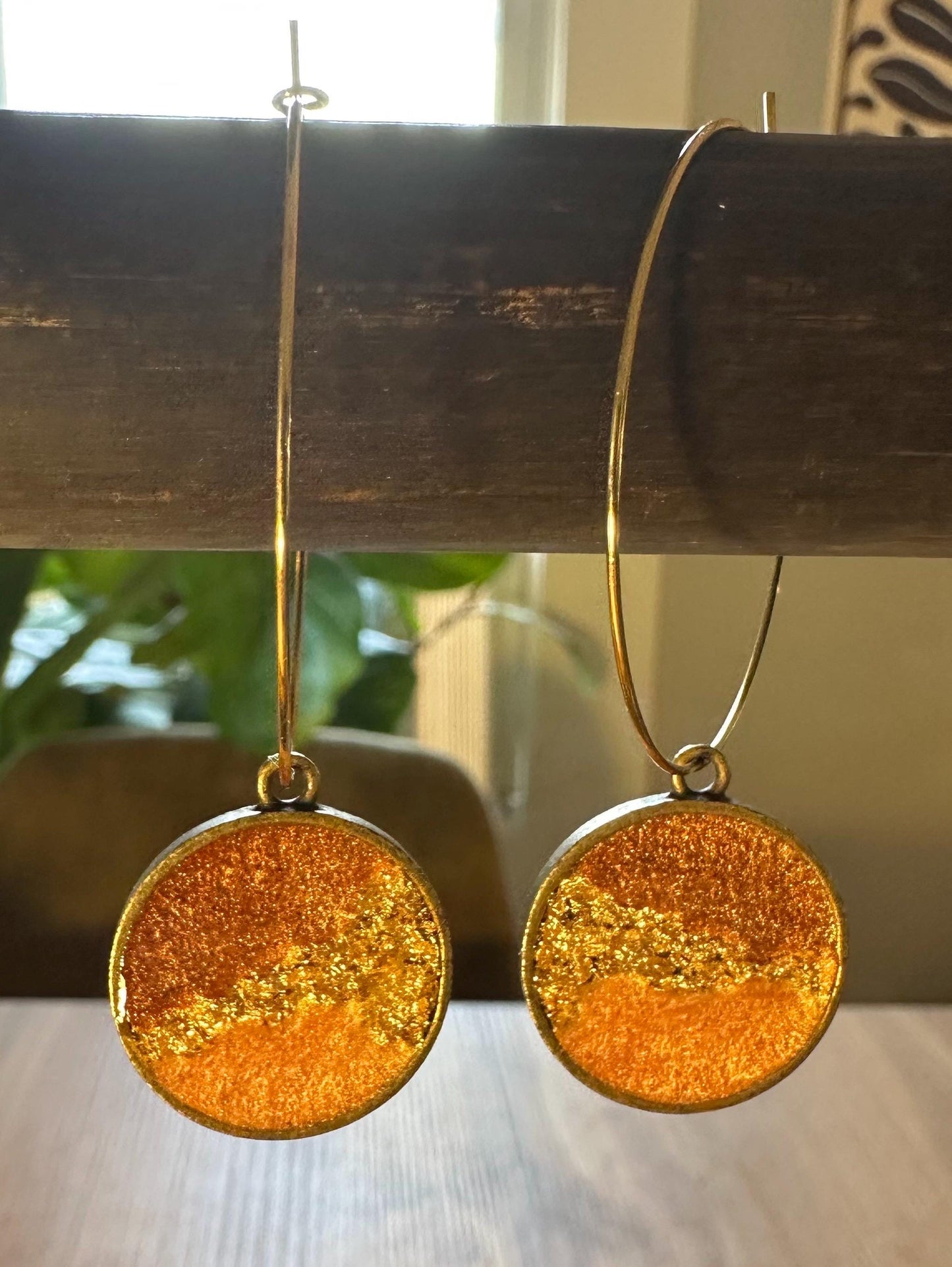 Resin earrings