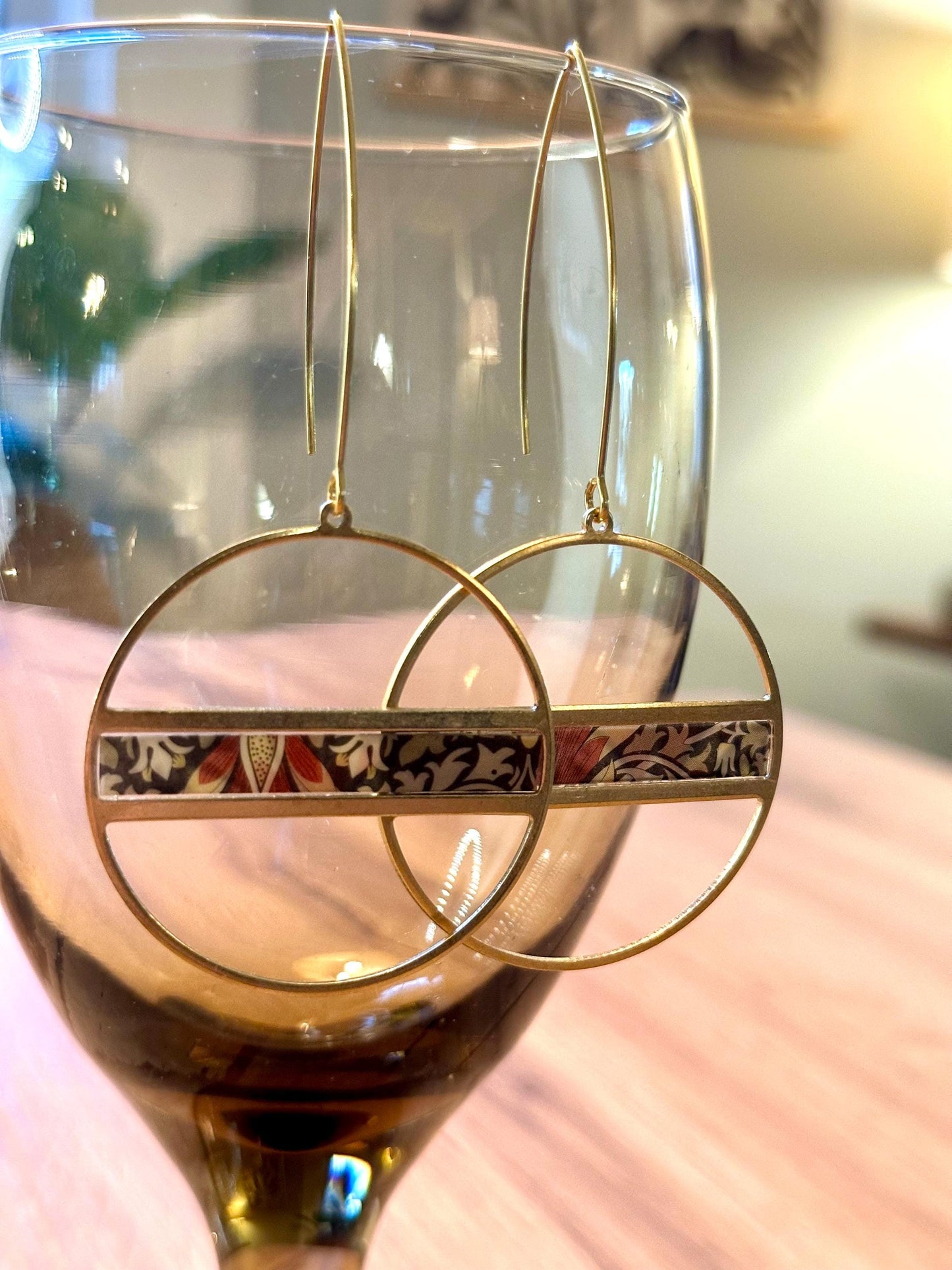 Resin earrings
