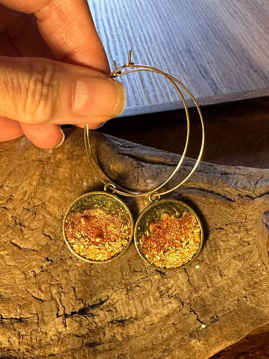 Resin earrings