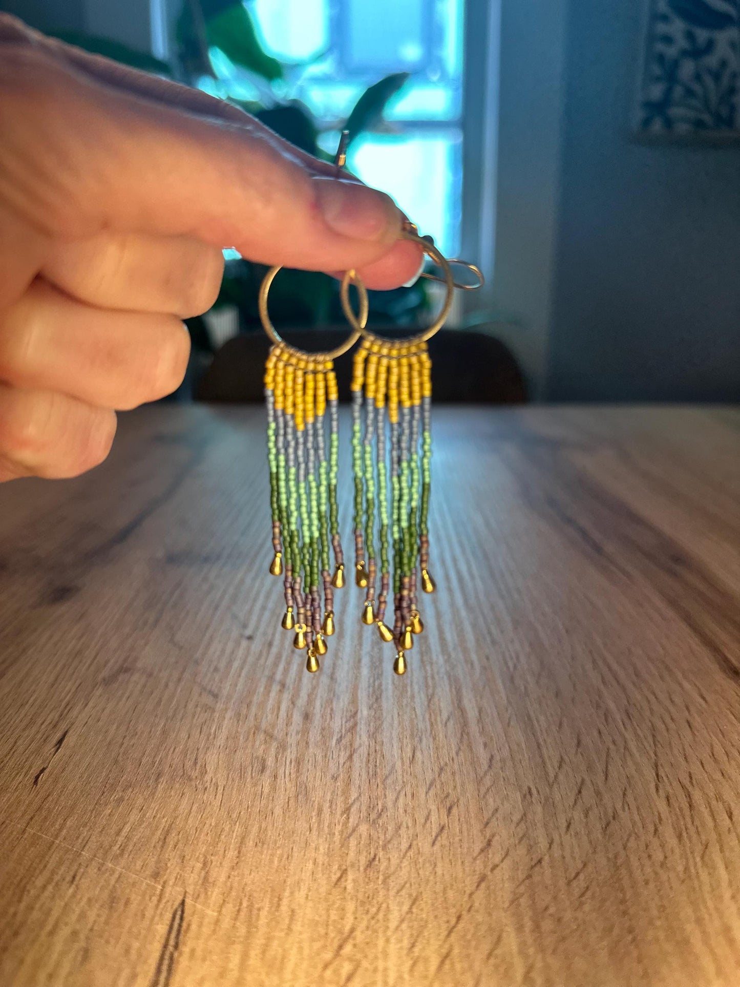 Beaded earrings