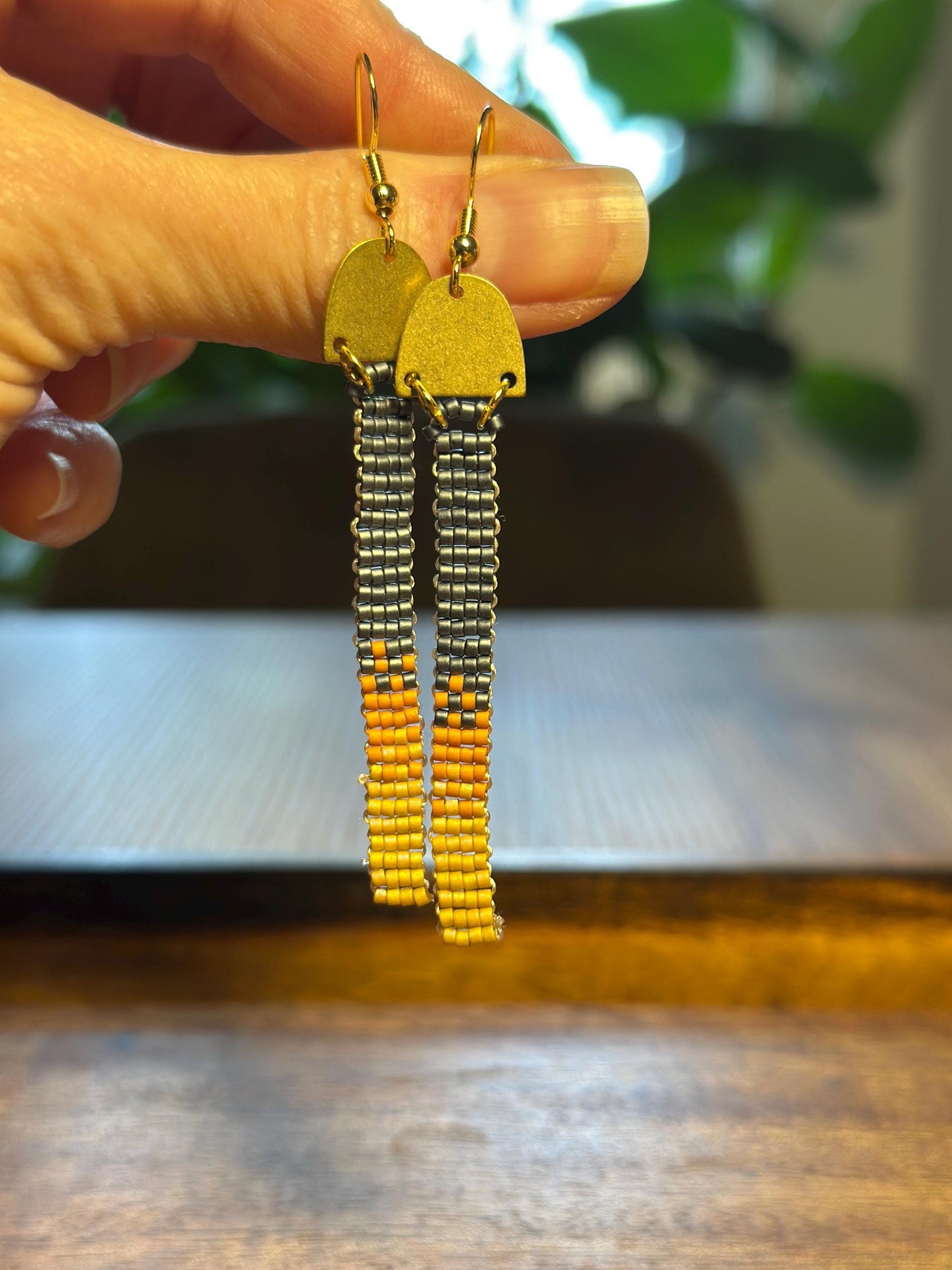 Beaded earrings