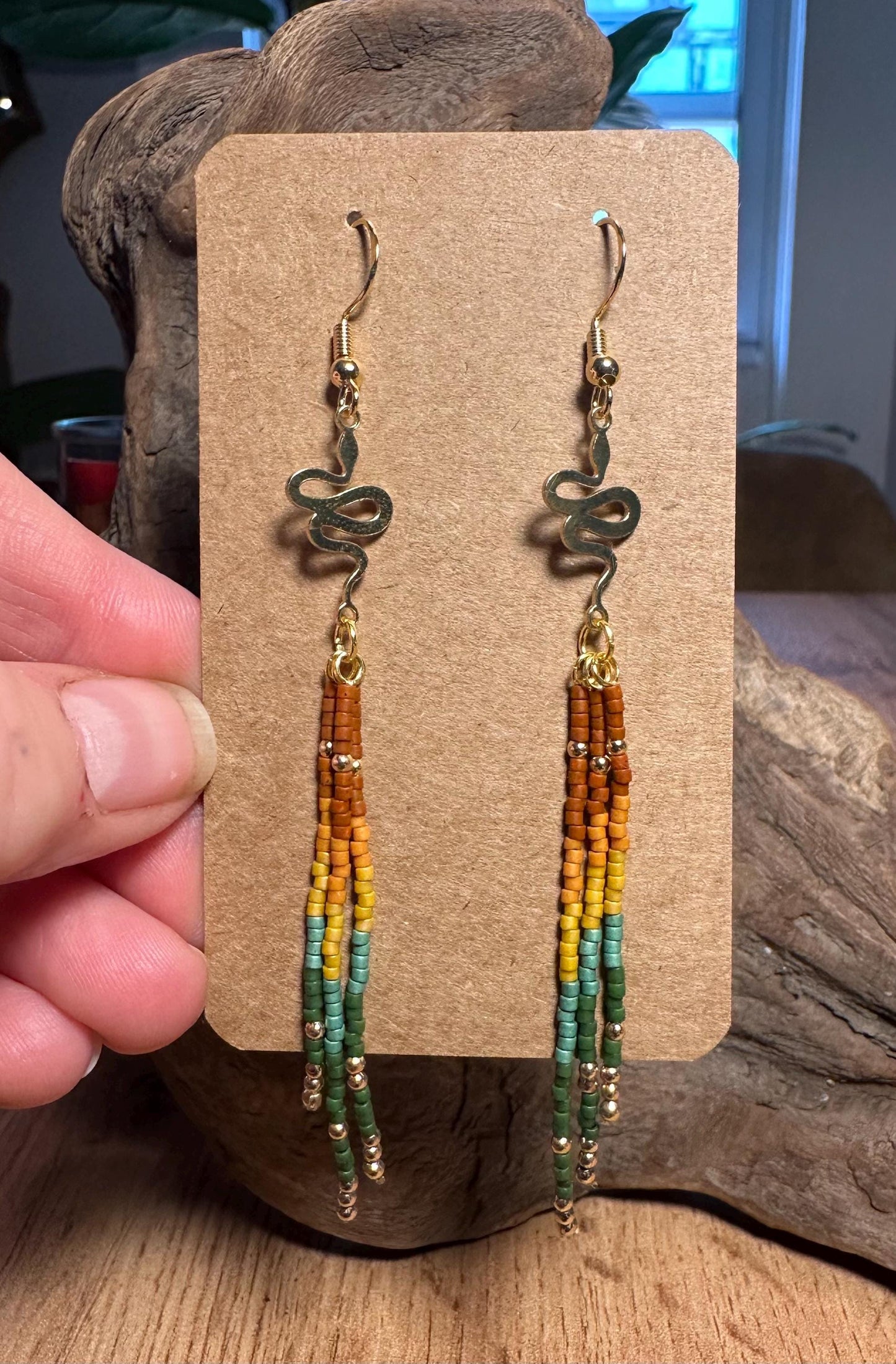 Beaded earrings