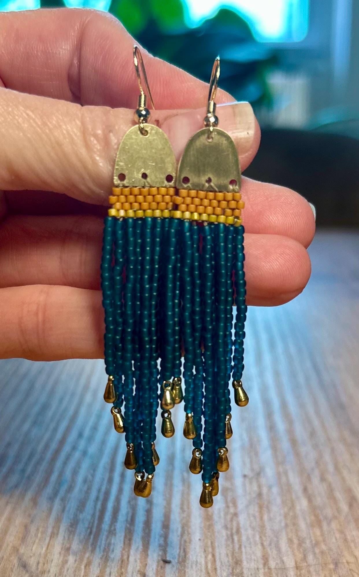 Beaded earrings