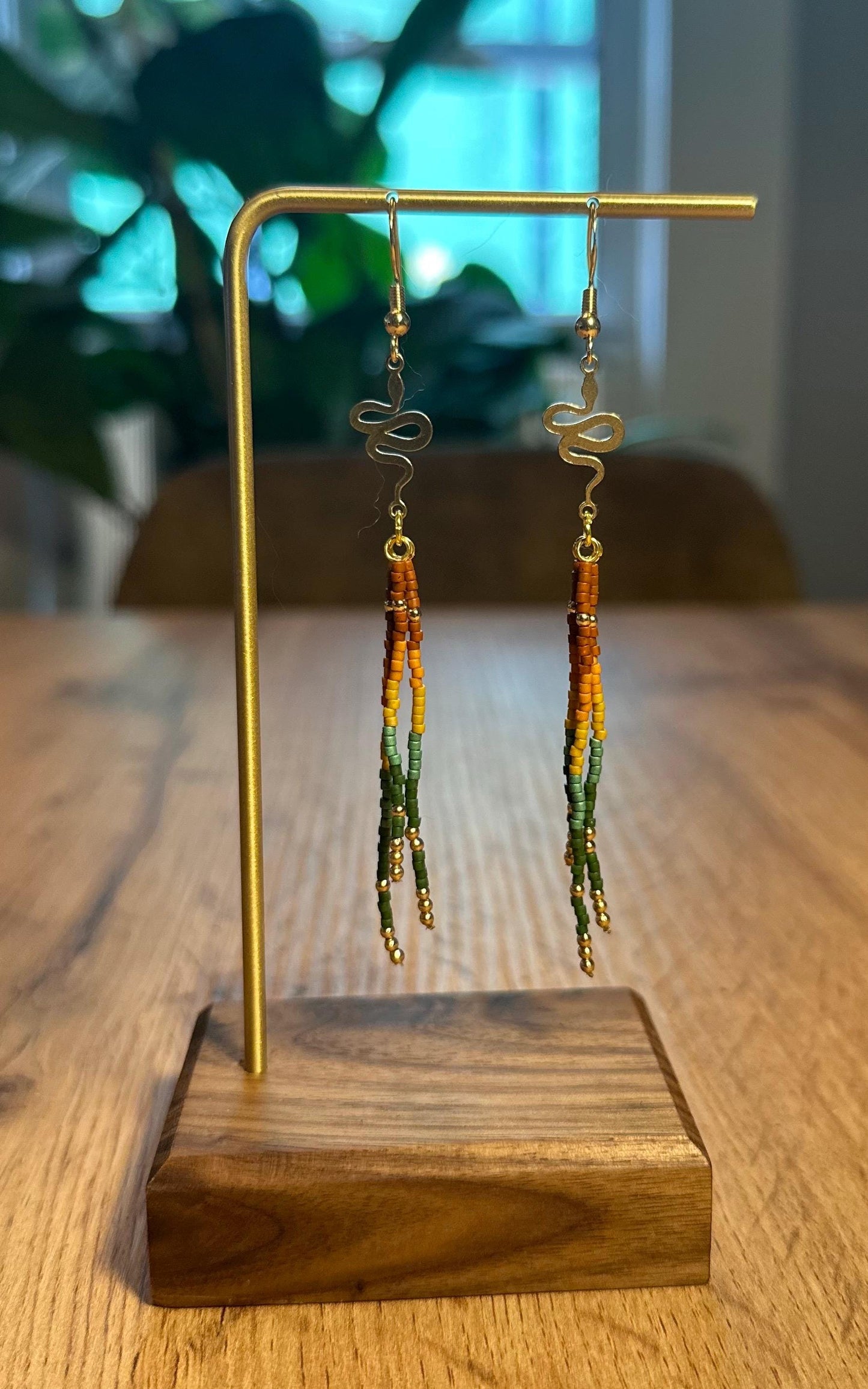 Beaded earrings