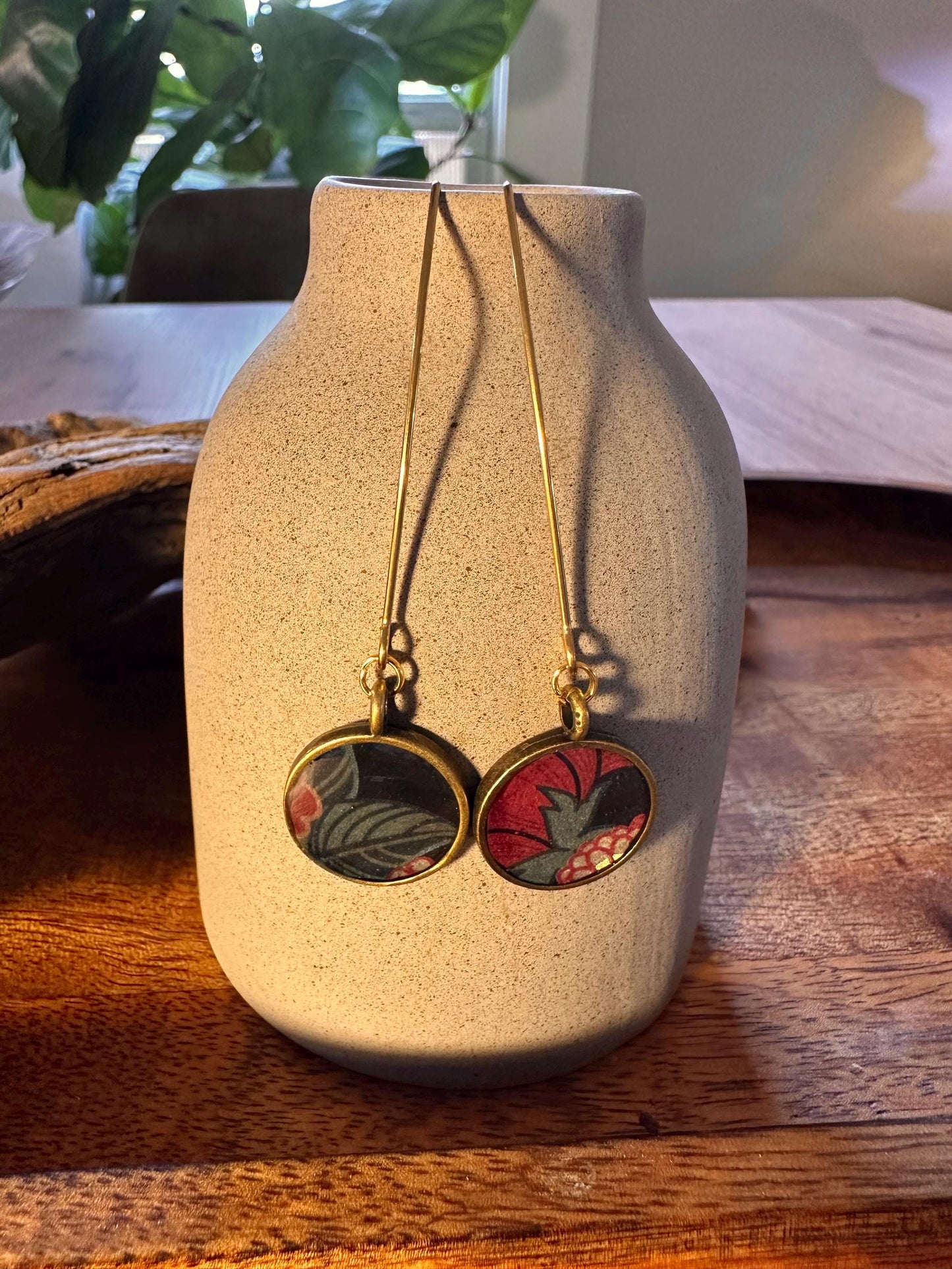 Resin earrings