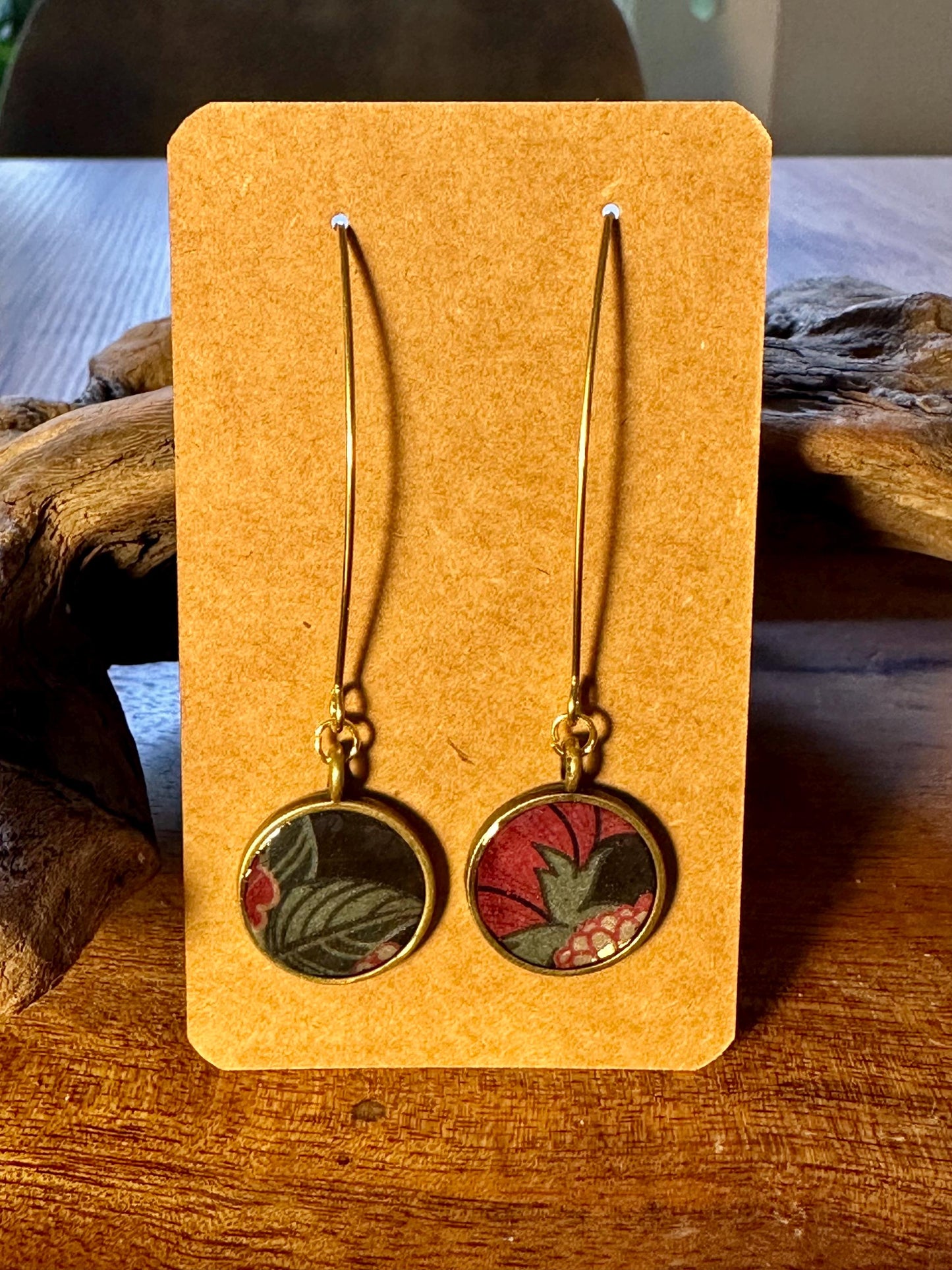 Resin earrings