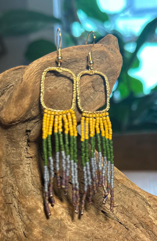 Beaded earrings