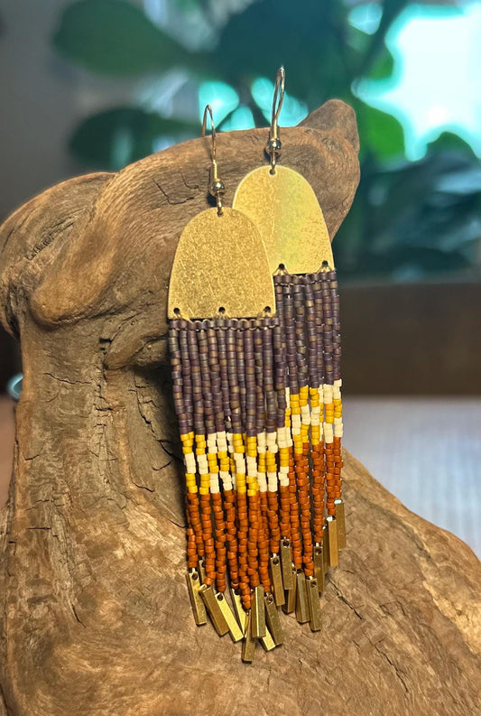 Beaded earrings