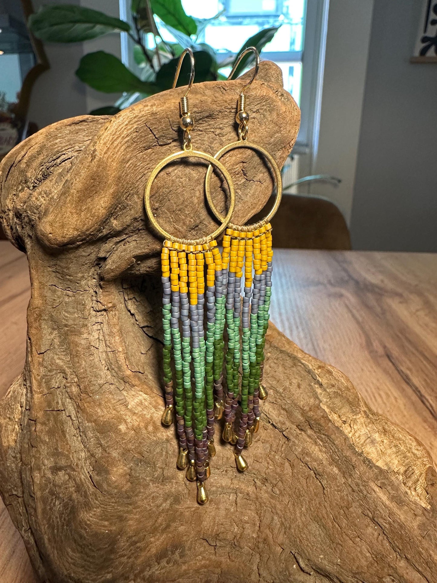Beaded earrings