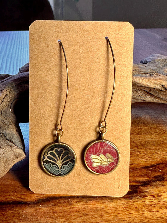 Resin earrings