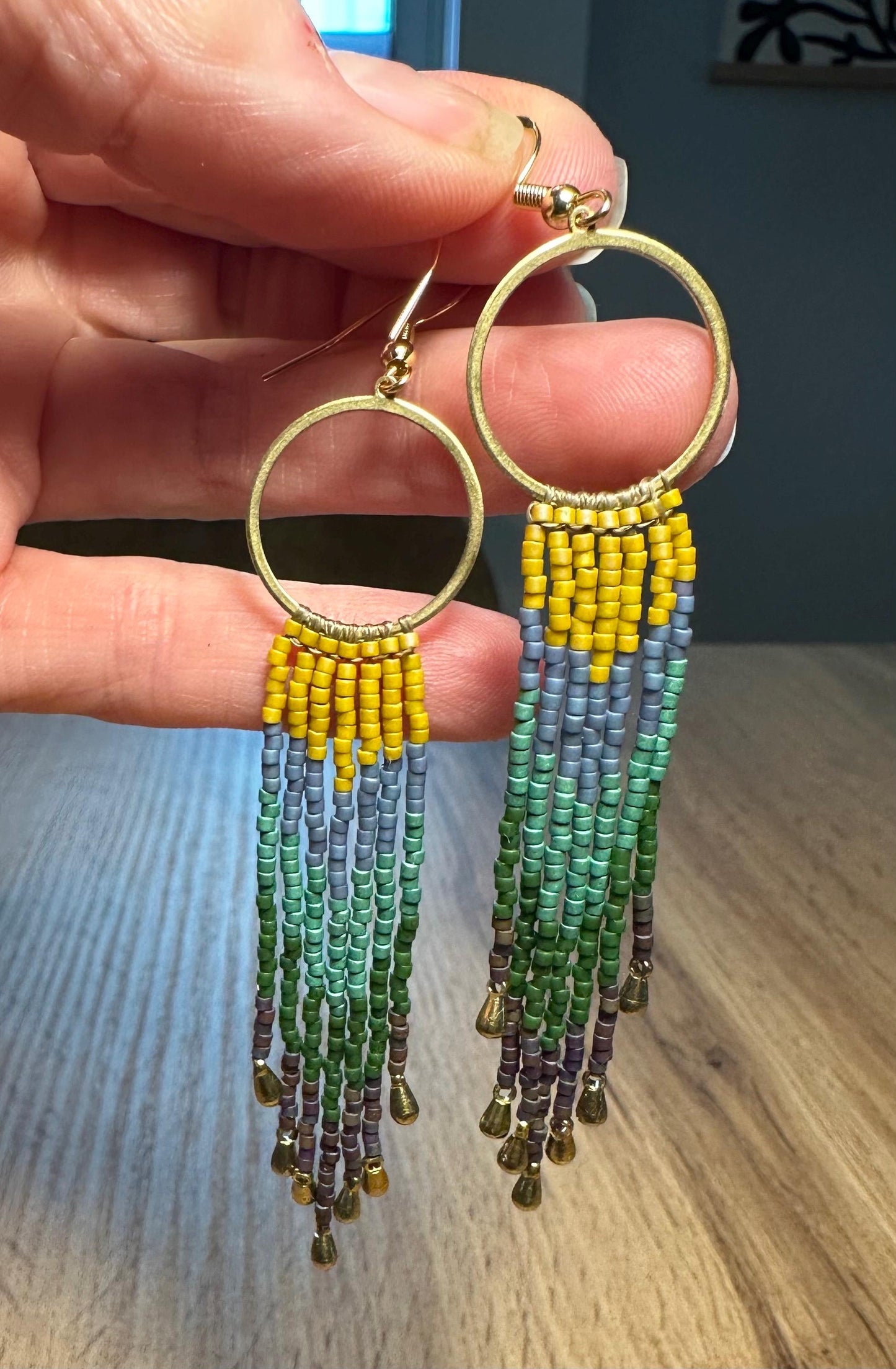 Beaded earrings