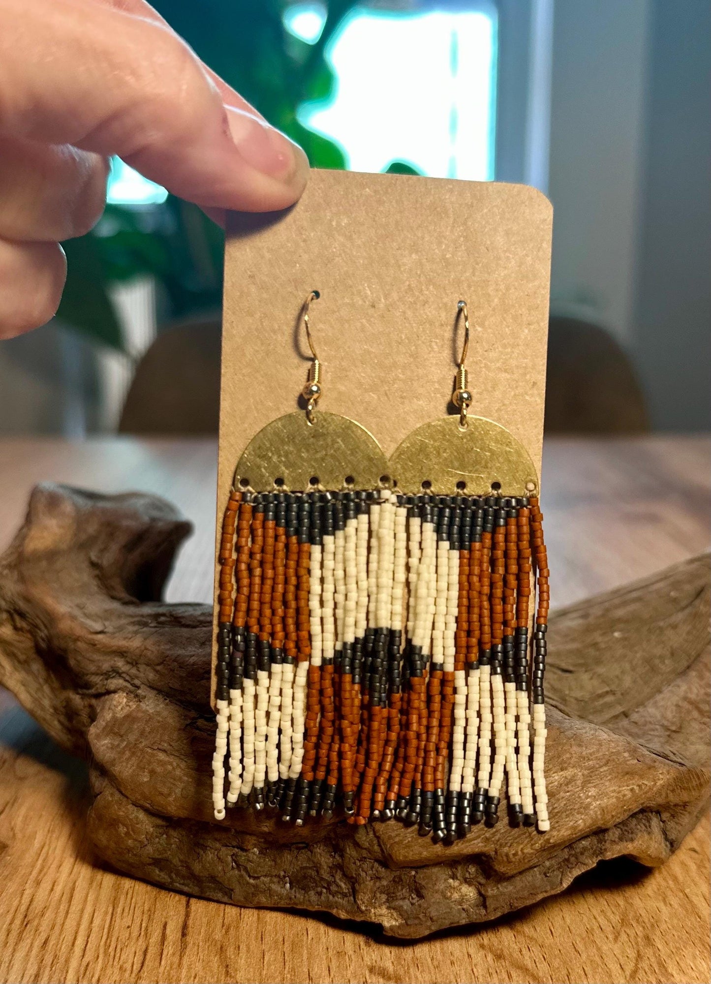 Beaded earrings