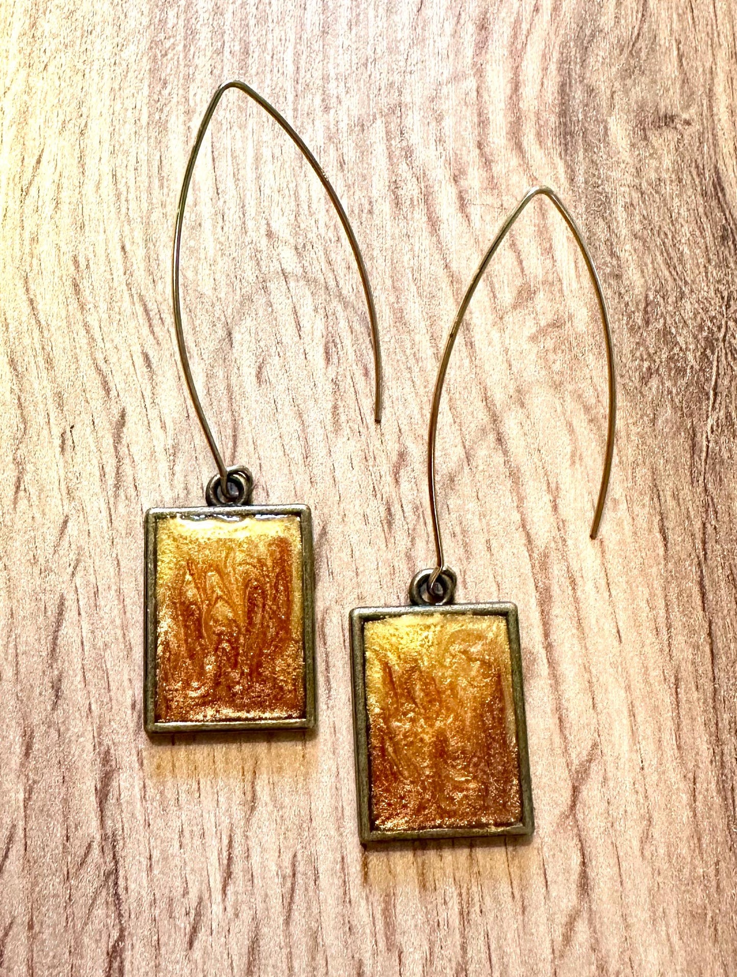 Resin earrings