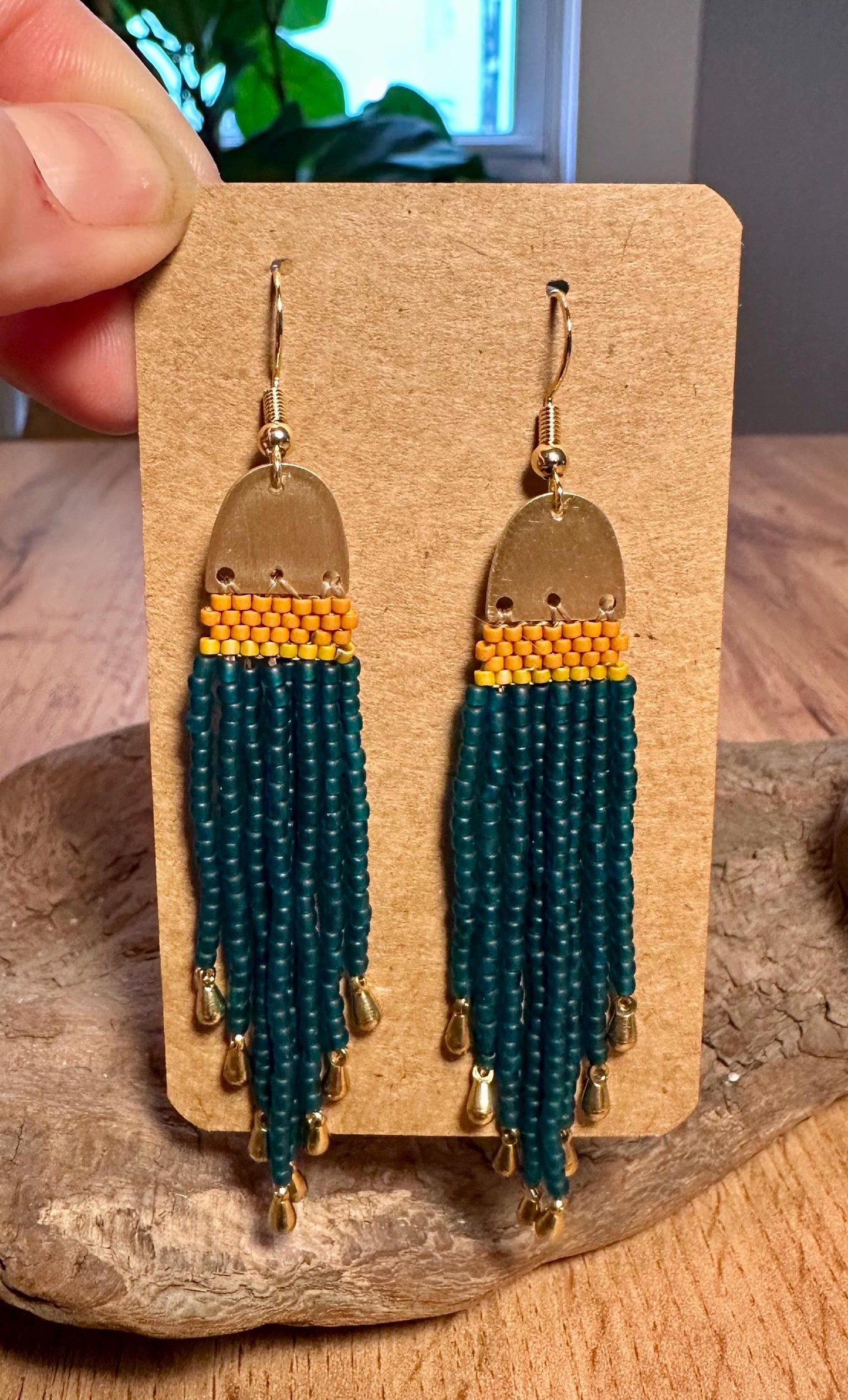 Beaded earrings