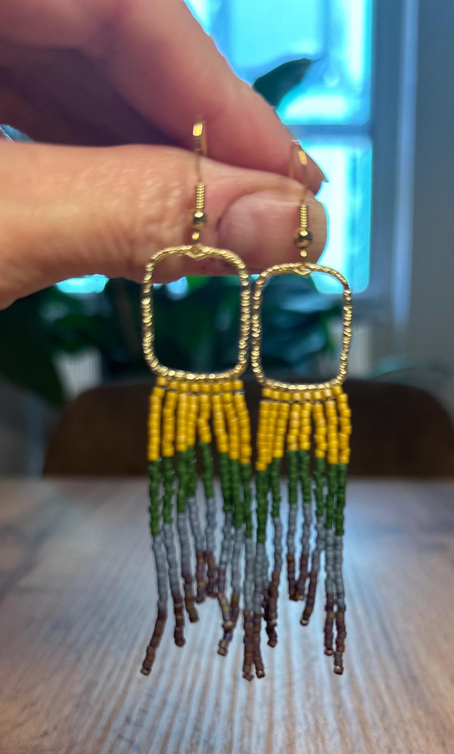 Beaded earrings