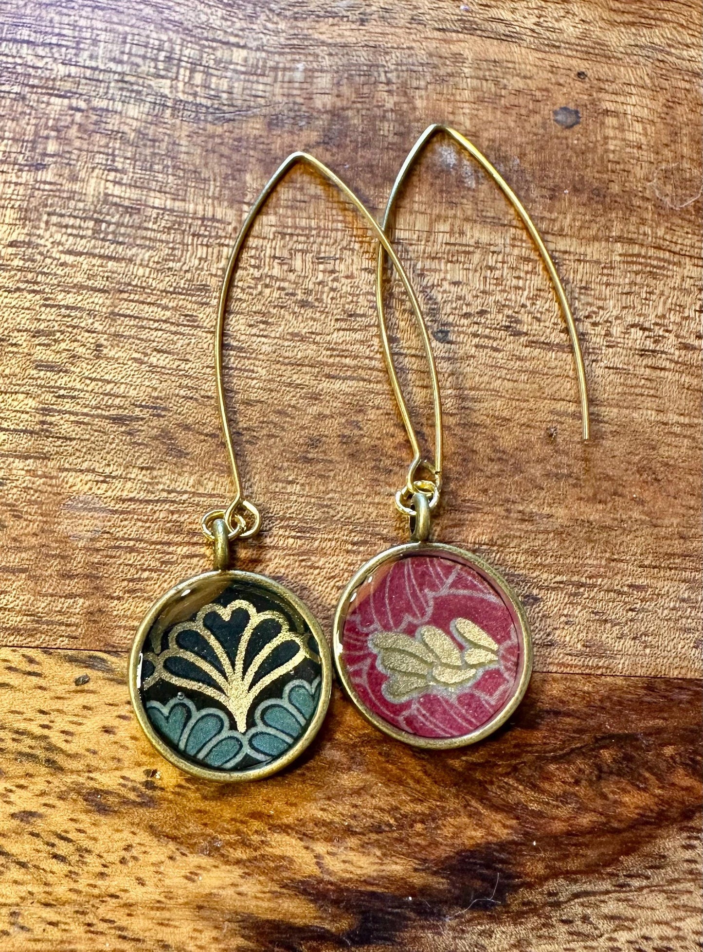 Resin earrings