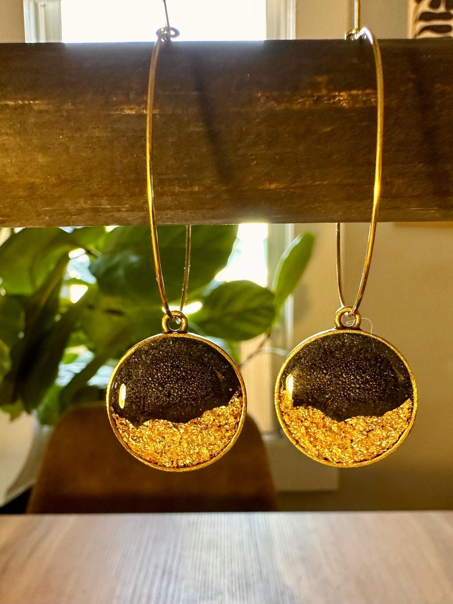 Resin earrings