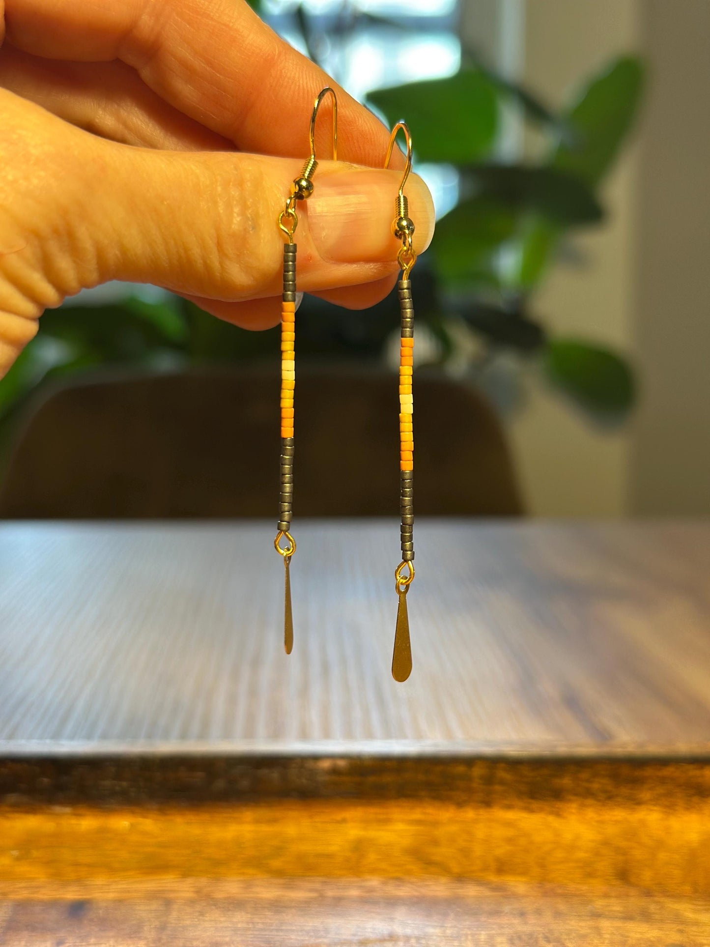 Beaded earrings