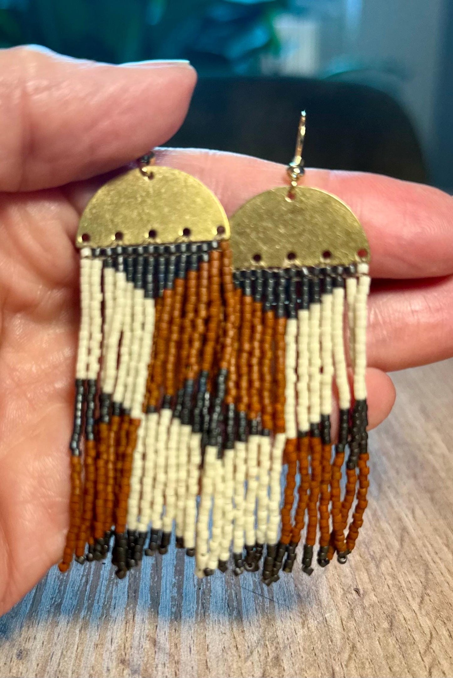 Beaded earrings