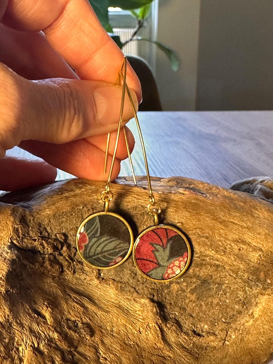 Resin earrings