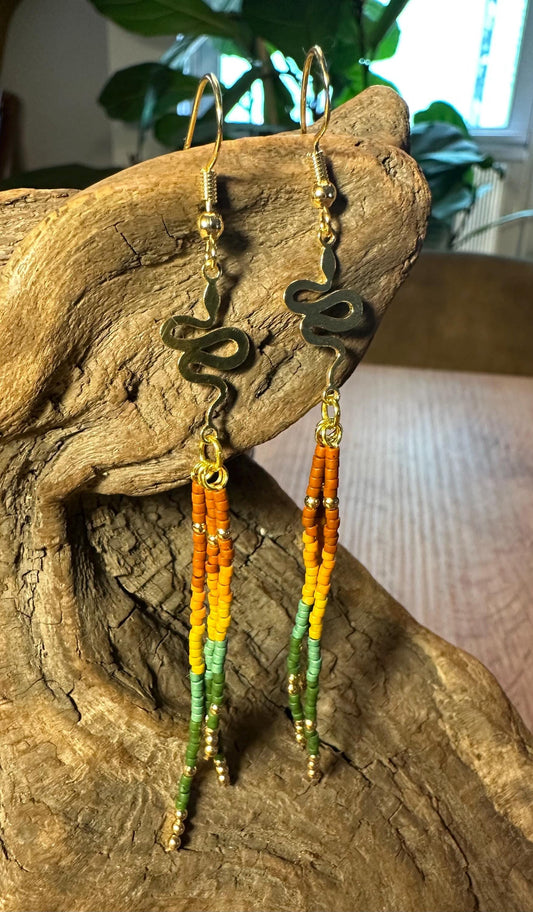 Beaded earrings